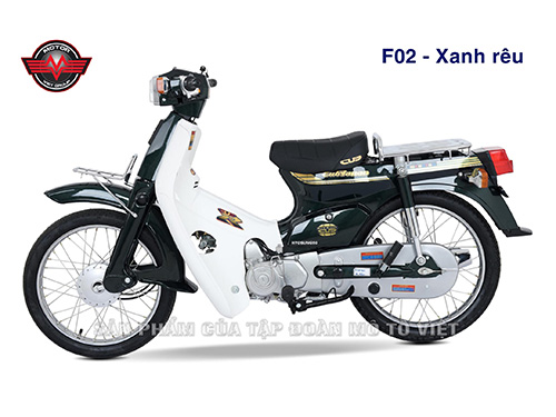 Xe Máy 50cc F02 Xanh Rêu